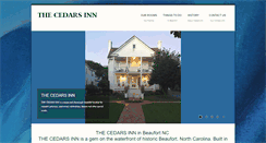 Desktop Screenshot of cedarsinn.com
